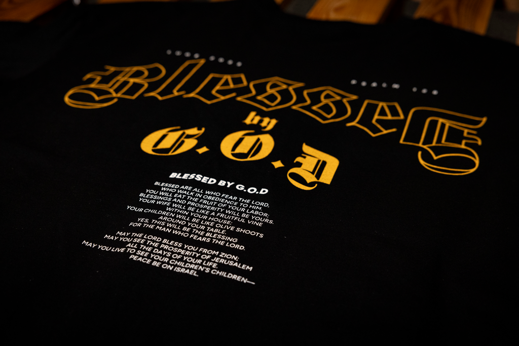 Blessed by G.O.D | Oversized T-shirt
