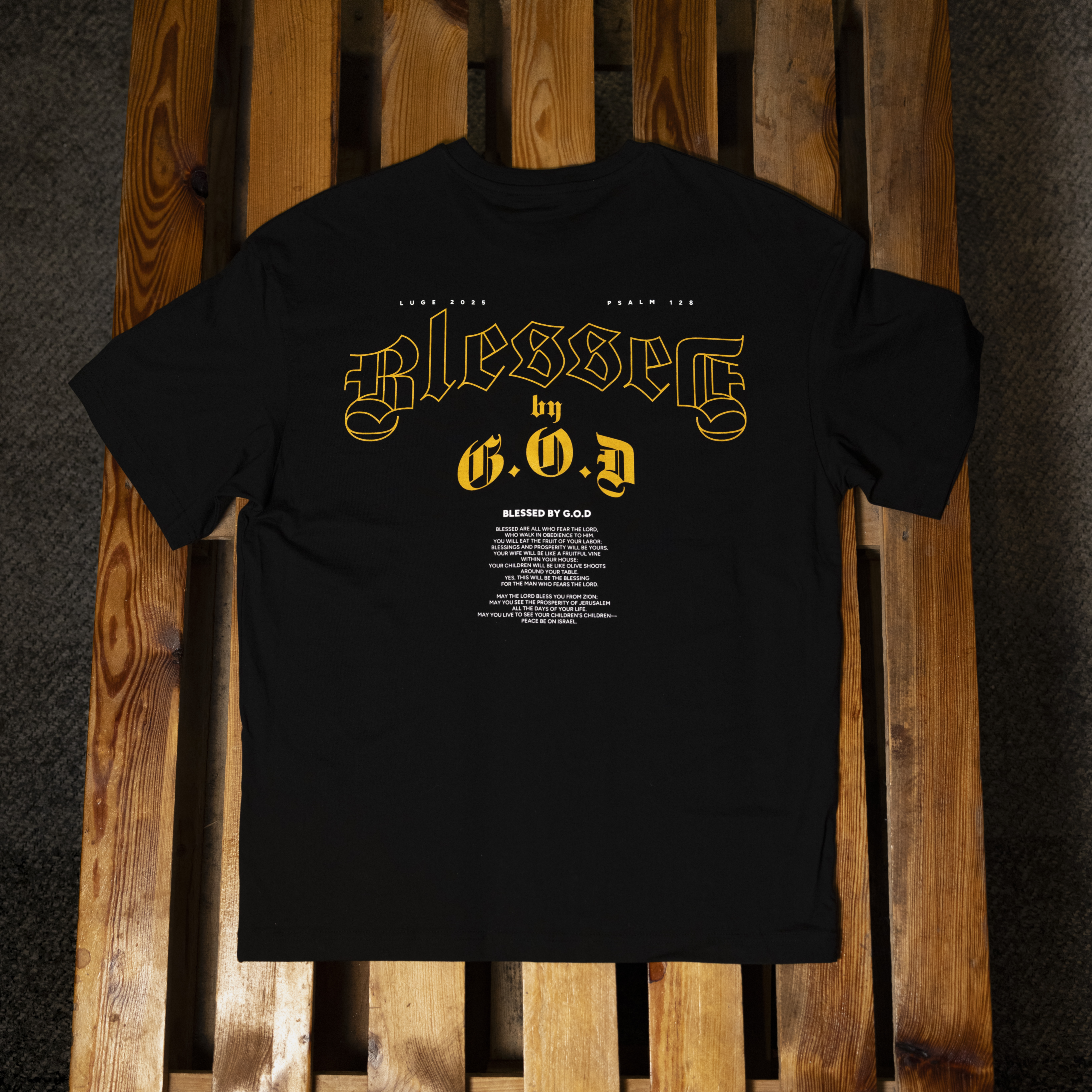 Blessed by G.O.D | Oversized T-shirt
