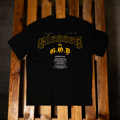 Blessed by G.O.D | Oversized T-shirt